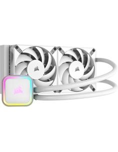 Corsair iCUE H100i ELITE RGB Kit de Refrigeración Líquida 240mm Blanca