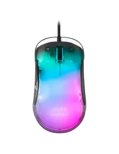 Mars Gaming MMGLOW Raton Gaming RGB 12800DPI Negro