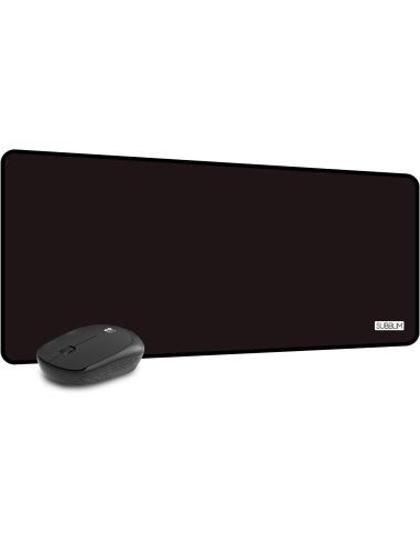 Subblim Harmony Pack Ratón Inalámbrico + Alfombrilla Gaming XL Negro
