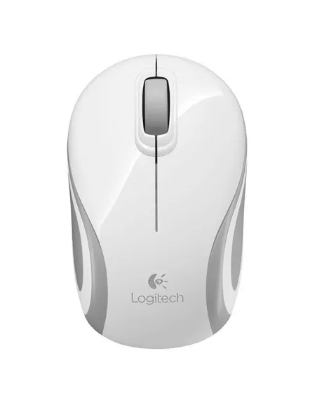 Logitech M187 Ratón Inalámbrico Mini Blanco