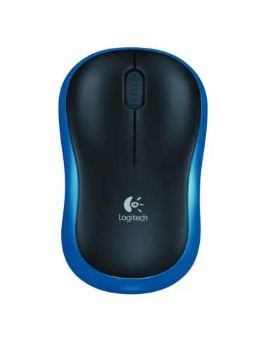 Logitech M185 Ratón Inalámbrico 1000DPI Azul