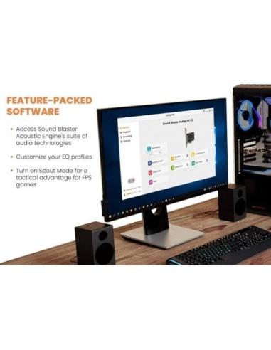 Creative Sound Blaster Audigy Fx V2 Tarjeta de Sonido Interna PCI-e