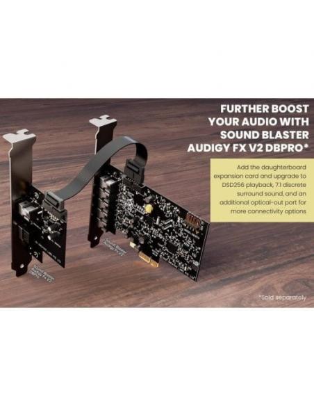 Creative Sound Blaster Audigy Fx V2 Tarjeta de Sonido Interna PCI-e