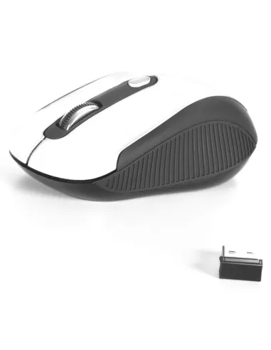 NGS HAZE Ratón Inalámbrico 800/1600 DPI Blanco