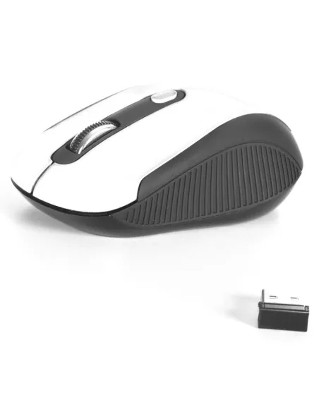 NGS HAZE Ratón Inalámbrico 800/1600 DPI Blanco