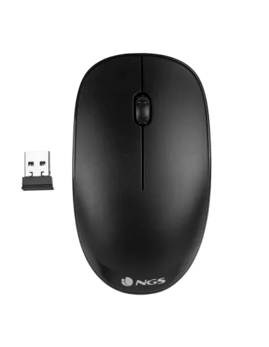 NGS FOG Ratón Inalámbrico 1000 DPI Negro