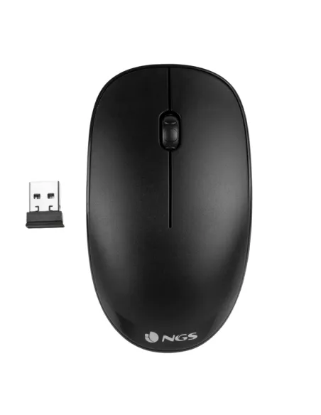 NGS FOG Ratón Inalámbrico 1000 DPI Negro