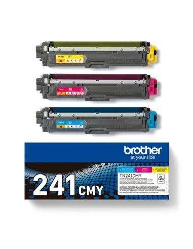 Brother Tóner Multipack TN241CMY Cyan/Magenta/Amar