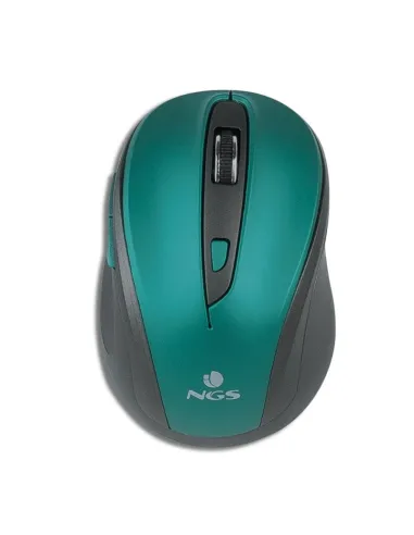 NGS Evo Mute Blue Ratón Inalámbrico Azul