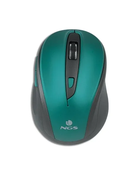 NGS Evo Mute Blue Ratón Inalámbrico Azul