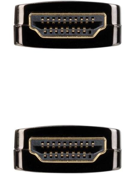 Nanocable 10.15.2110 Cable HDMI V2.1 AOC 8K@60Hz 4K@120Hz 48Gbps Macho a Macho 10 M Negro
