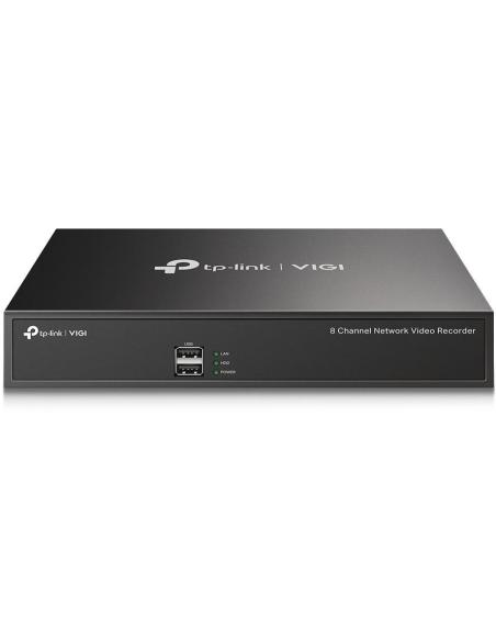 TP-Link VIGI NVR1008H Grabadora de Vídeo 8 Canales FullHD Negro