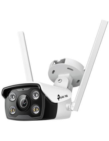 TP-Link VIGI C340-W Full-Color Cámara de Videovigilancia de Exterior Tipo Bullet IP66 4mm 4MP Blanca