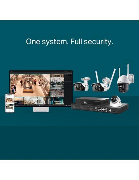 TP-Link VIGI C340-W Full-Color Cámara de Videovigilancia de Exterior Tipo Bullet IP66 4mm 4MP Blanca