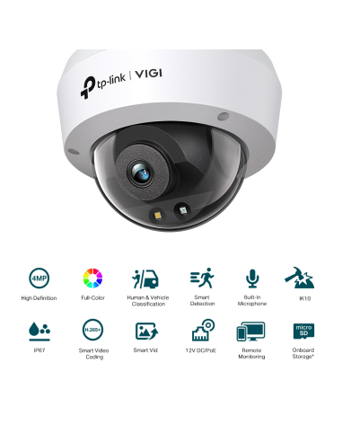 TP-Link VIGI C240 Cámara de seguridad IP 4mm