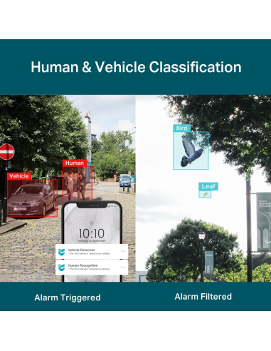 TP-Link VIGI C440I Cámara de Videovigilancia de Interior Tipo Turret 4mm 4MP Blanca