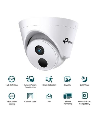 TP-Link VIGI C420I Cámara de Videovigilancia de Interior Tipo Turret 4mm 2MP Blanca