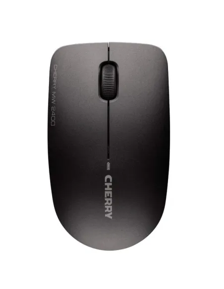 Cherry JW-0710-2 MW 2400 Ratón Óptico Inalámbrico 1200 DPI Negro