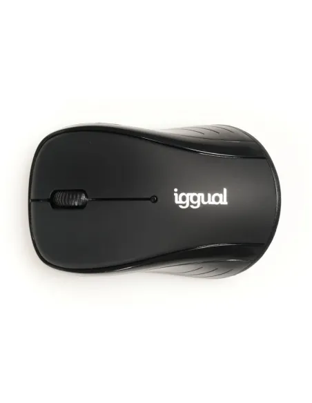 iggual Ratón inalámbrico WOM-BASIC-1600DPI negro