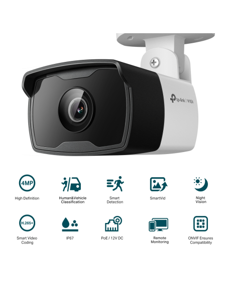 TP-Link VIGI C340I Cámara de Vigilancia IP 4mm