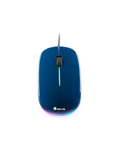 NGS Addict Blue Ratón Óptico USB 1000DPI Azul