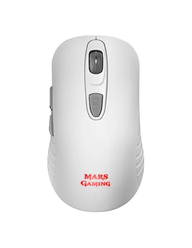 Mars Gaming MMW2 Ratón Gaming Inalámbrico RGB 3200 DPI Blanco