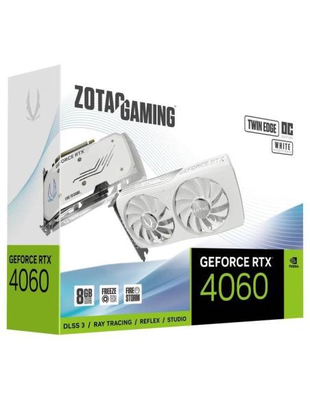 Zotac Gaming GeForce RTX 4060 Twin Edge OC White Edition 8GB GDDR6 DLSS3