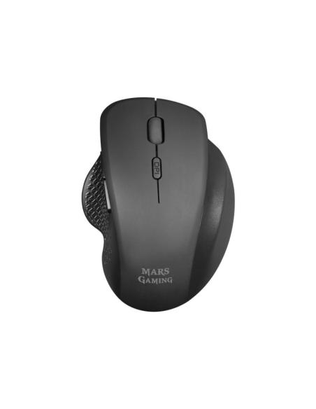 Mars Gaming MMWERGO Ratón Inalámbrico 3200DPI Negro