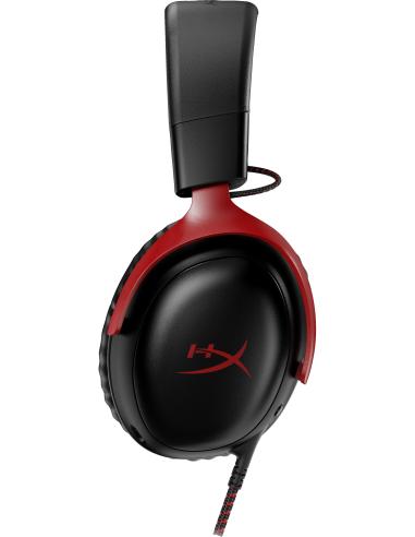 HyperX Cloud III Auriculares Gaming Multiplataforma Rojo/Negros