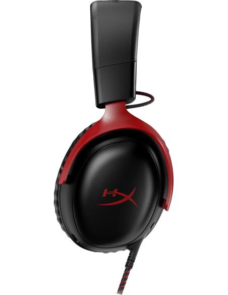HyperX Cloud III Auriculares Gaming Multiplataforma Rojo/Negros