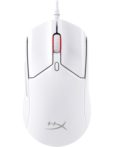 HyperX Pulsefire Haste 2 6N0A8AA Ratón Gaming Blanco