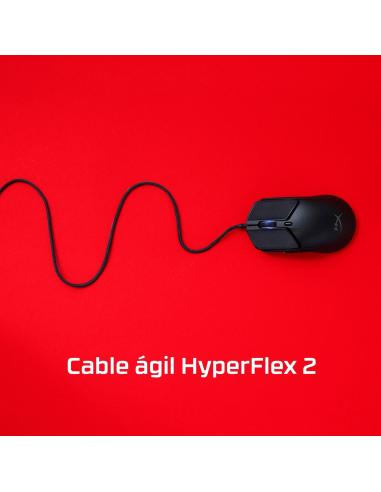 HyperX Pulsefire Haste 2 Ratón Gaming RGB 26000 DPI Negro