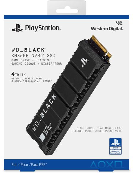Western Digital Black SN850P 4TB SSD M.2 PCIe Gen4 NVMe