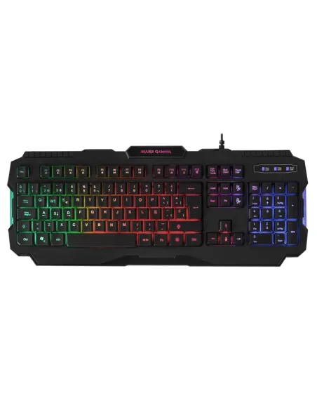 Mars Gaming MRK0 Teclado Gaming Retroiluminado