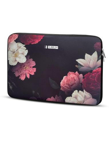 Subblim Trendy Sleeve Neo Flowers Funda para Portátil de 15.6"