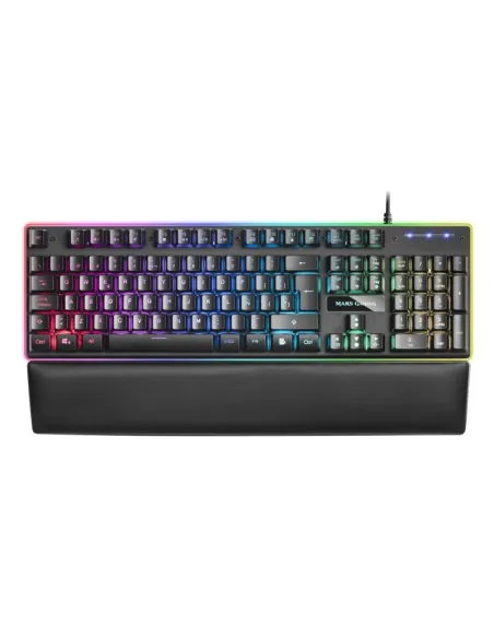 Mars Gaming MK320 Teclado Híbrido RGB Negro