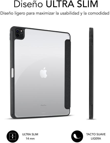 Subblim Clear Shock Funda para Tablet iPad Pro 11" 2022/2021/2020 Negro