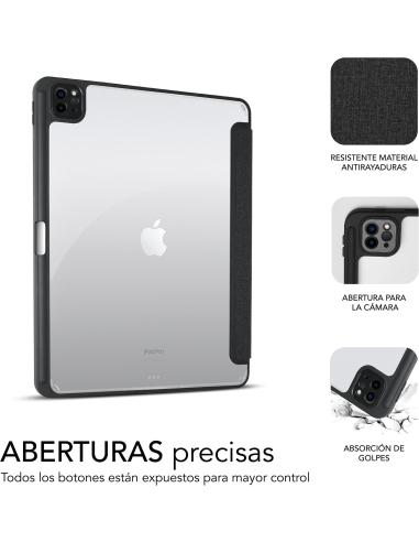 Subblim Clear Shock Funda para Tablet iPad Pro 11" 2022/2021/2020 Negro