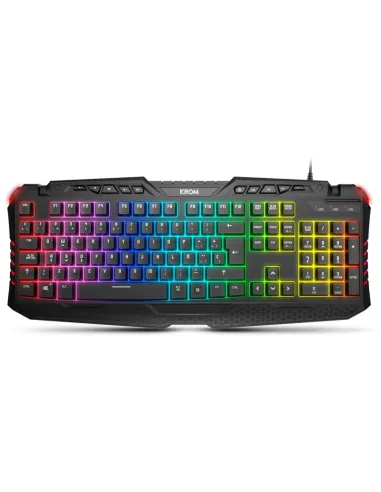 Krom Kyra Teclado Gaming Retroiluminado Negro