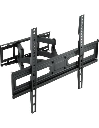 TooQ LP7866TN-B Soporte de Pared Inclinable y Giratorio para Monitor/TV 37"-80" Máx. 40Kg Negro