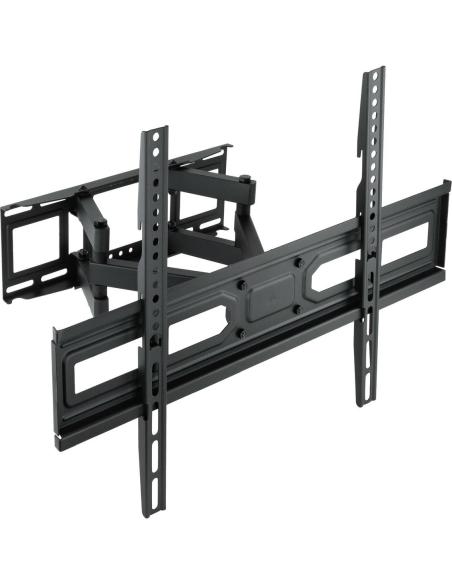 TooQ LP7866TN-B Soporte de Pared Inclinable y Giratorio para Monitor/TV 37"-80" Máx. 40Kg Negro