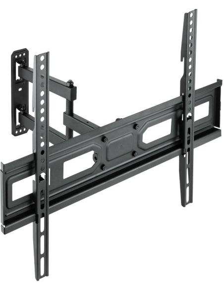TooQ LP7863TN-B Soporte de Pared Inclinable y Giratorio para Pantallas 37 - 70" Máx. 35Kg Negro