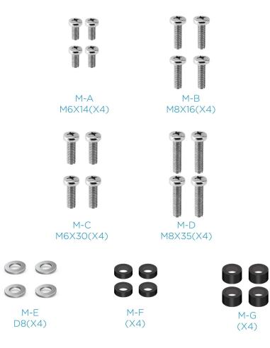 TooQ LP7846TN-B Soporte de Pared Inclinable y Giratorio para TV 32"-70" Máx. 40Kg Negro