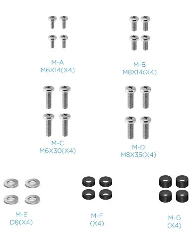 TooQ DB2375F-B Soporte De Mesa Para Pantallas 23"-75" Máx. 40Kg Negro