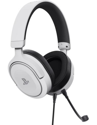 Trust GXT 498 Forta Auriculares Gaming Blancos