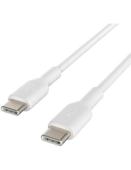 Belkin CAB003BT1MWH Cable USB-C 1 m Blanco