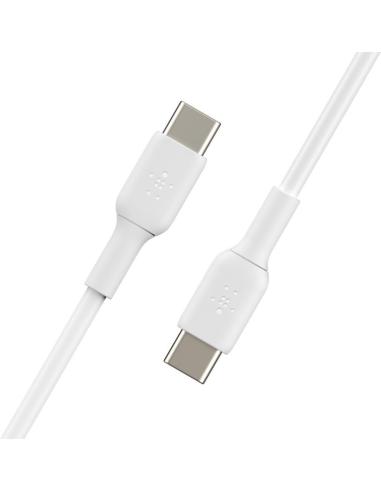 Belkin CAB003BT1MWH Cable USB-C 1 m Blanco