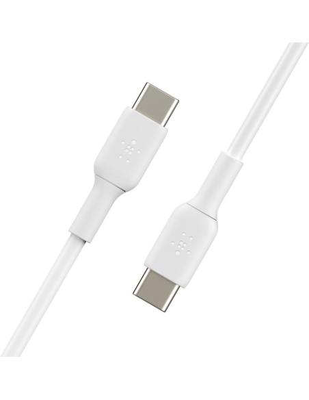 Belkin CAB003BT1MWH Cable USB-C 1 m Blanco