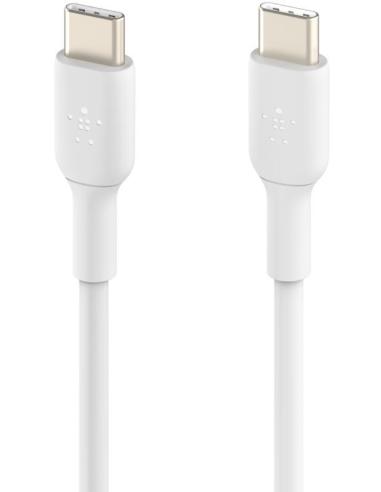 Belkin CAB003BT1MWH Cable USB-C 1 m Blanco