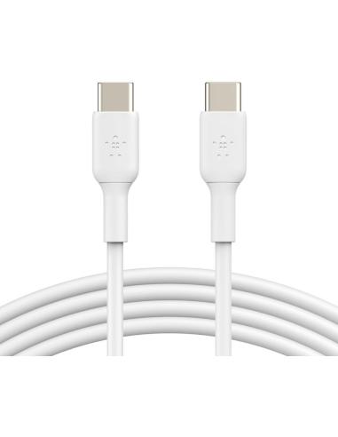 Belkin CAB003BT1MWH Cable USB-C 1 m Blanco